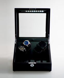 Double Watch Winder-031-1BB-D-F-9-open1 | Zoser