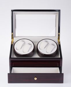 Double Watch Winder-90722EG-9-open1 | Zoser