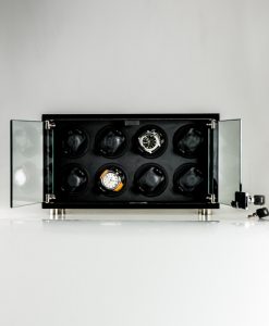 Cabinet Watch Winder-6180BB-open1 | Zoser