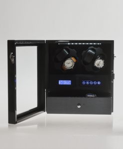 Double Watch Winder-X205TC-open1 | Zoser