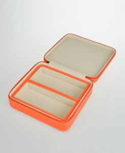 Leather Glasses Box-2GL-O-open | Zoser