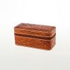 Leather Glasses Box-G701-OS-DBr-close-Zoser