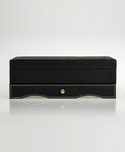 Leather Jewelry Box-PG203BBr | Zoser