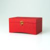 Leather Jewelry Box-PG205RR-close-Zoser