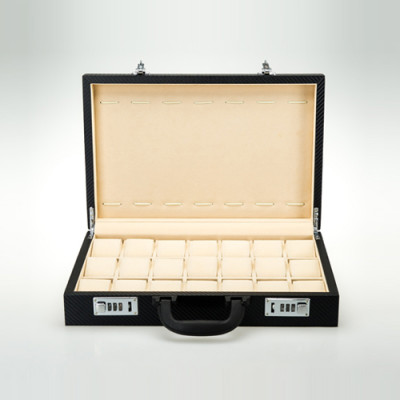 Leather Watch Box-901CC-L-Zoser