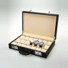 Leather Watch Box-901CC-L-open-Zoser