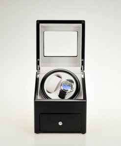 Title Single Watch Winder-90621BG-9-open1 | Zoser