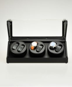 Triple Watch Winder-1023PU-D-F-5-open1 |Zoser