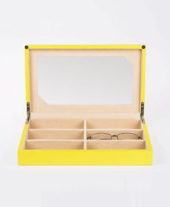 Wooden Glasses Box-G106-YC | Zoser