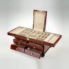 Wooden Jewelry Box-TG503DBC-open-Zoser