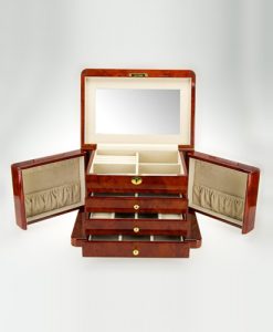 Wooden Jewelry Box-TG504DBC | Zoser