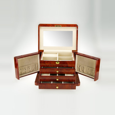 Wooden Jewelry Box-TG504DBC-Zoser