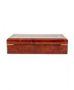 Wooden Watch Box-803-12DBC-back | Zoser