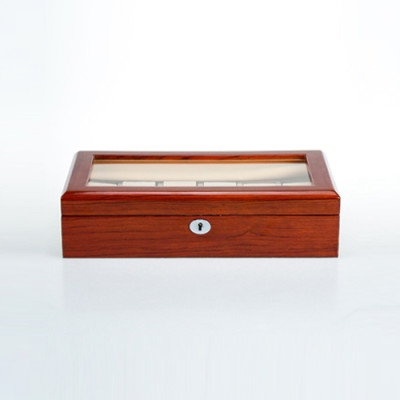 Wooden Watch Box-804-12RWC-Zoser