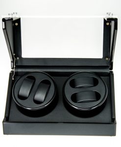 Double Watch Winder-1022BB-5-open1 | Zoser