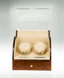 Double Watch Winder-90322DBC-open1 | Zoser